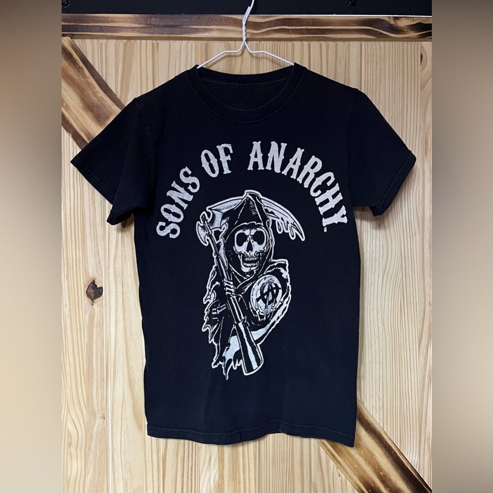 Sons Of Anarchy Graphic T Black S